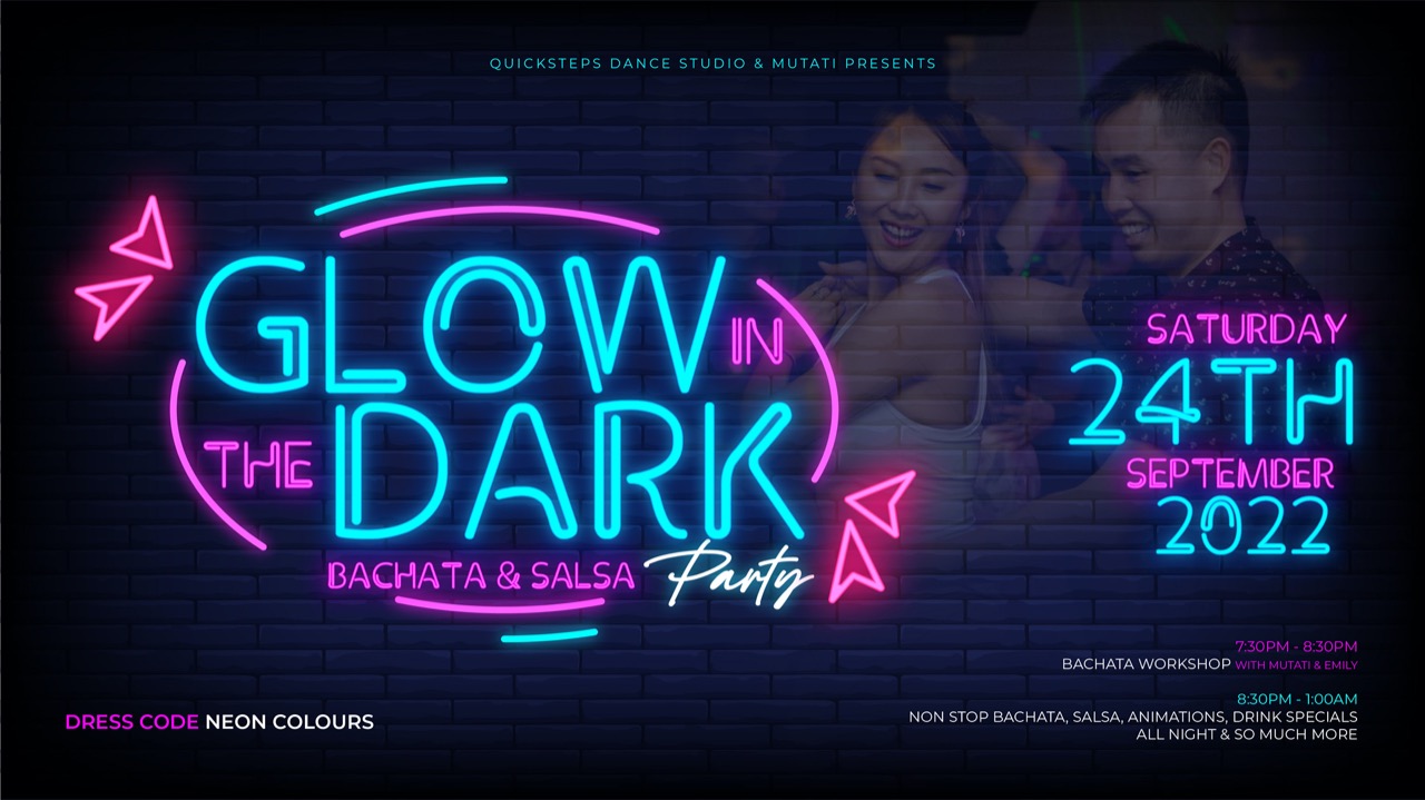 Glow in the Dark – Bachata & Salsa Party