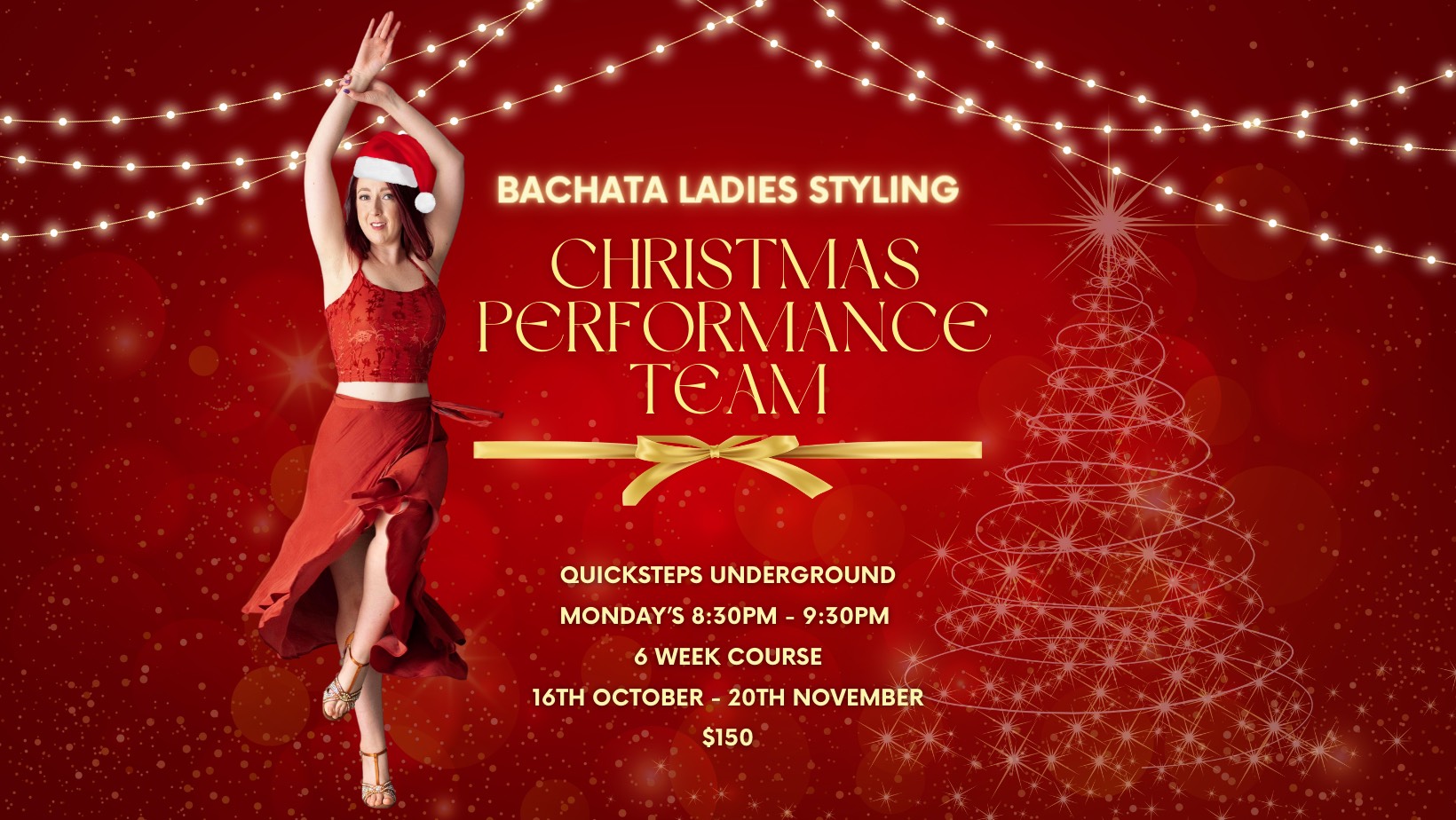 Emily’s Bachata Ladies Styling Christmas Performance Team